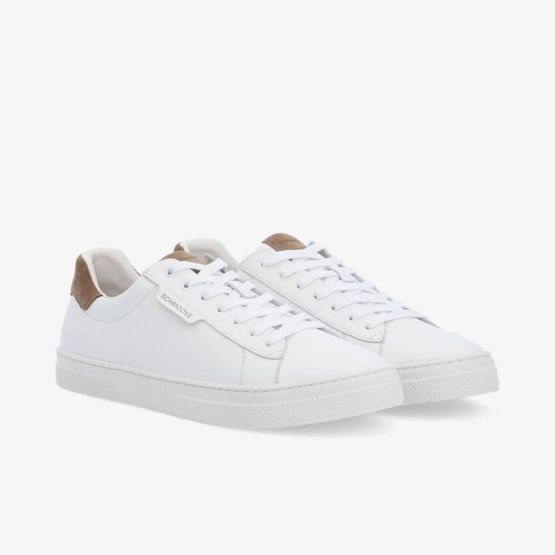 SPARKLE SNEAKER M - NAPPA/SUEDE - WHITE/BROWN